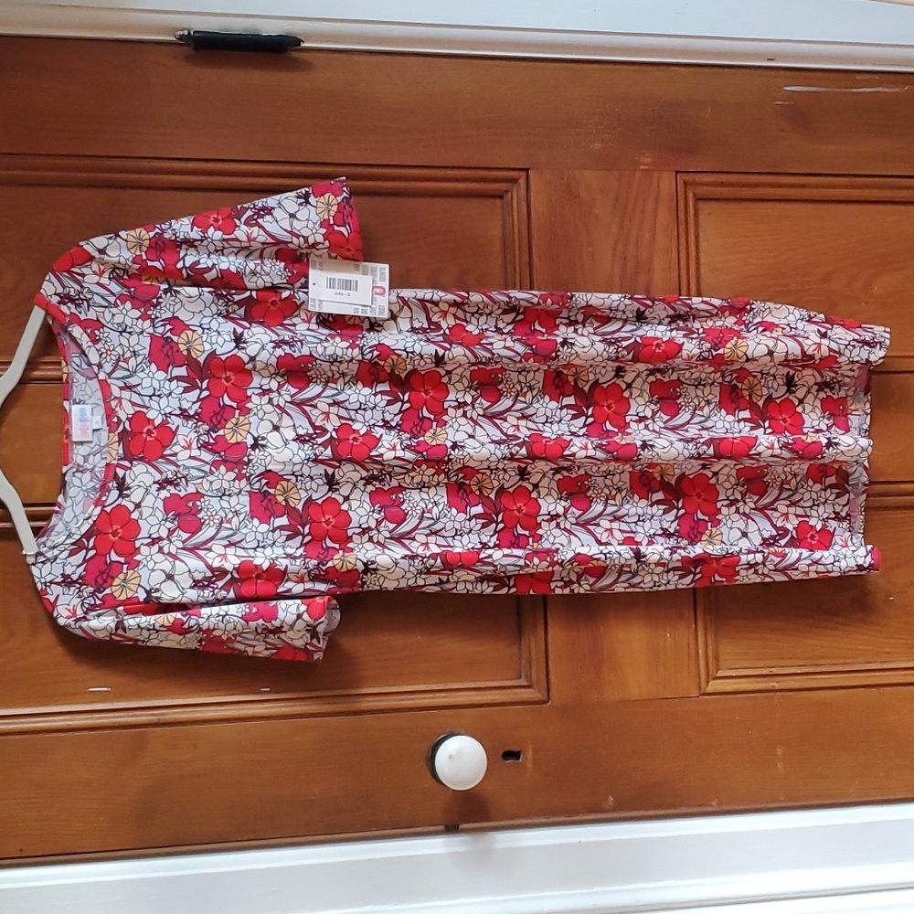 Lularoe Julia dress floral slinky